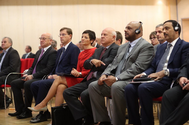 الشيخ أحمد المنصور يشارك بالندوة الدولية للنزاهة ومحاربة الفساد الرياضي